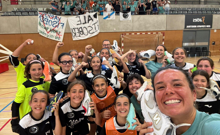La fase final del Campeonato de España de Fútbol Sala Sub-12 Femenino se jugará en Dumbría