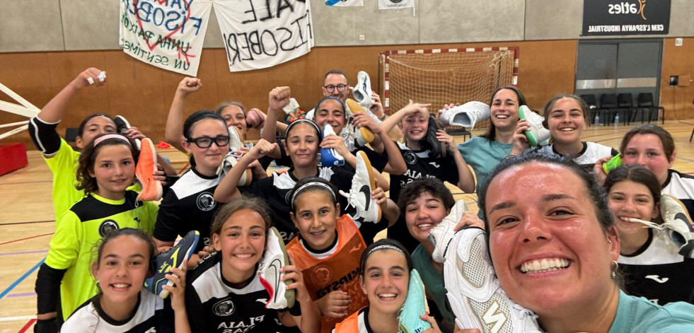 La fase final del Campeonato de España de Fútbol Sala Sub-12 Femenino se jugará en Dumbría