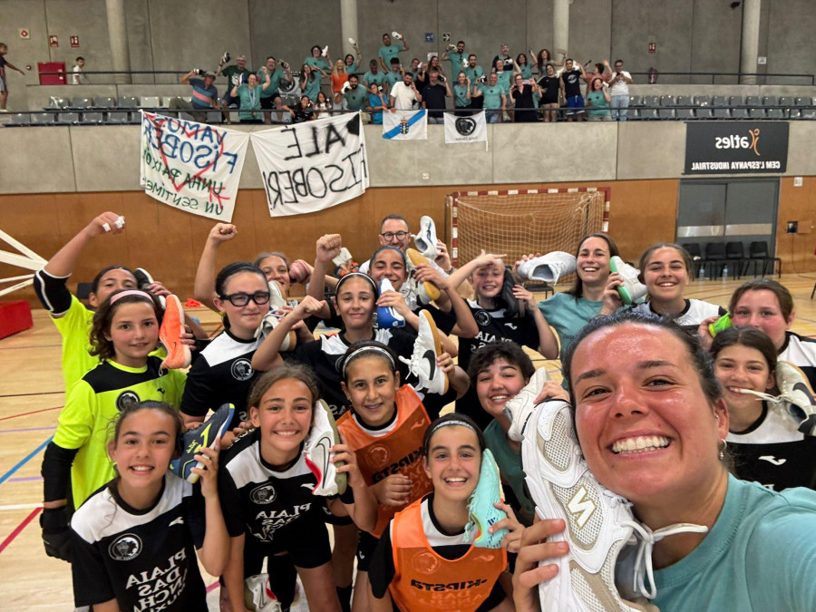 La fase final del Campeonato de España de Fútbol Sala Sub-12 Femenino se jugará en Dumbría