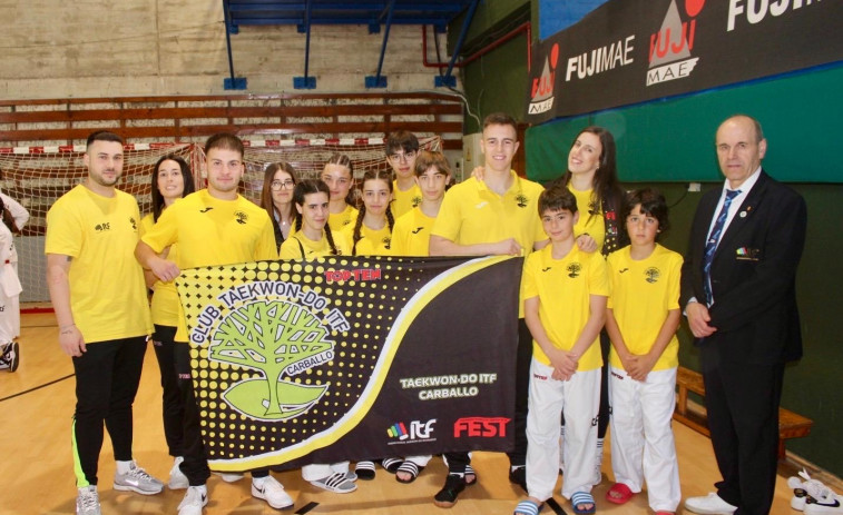 Taekwondo ITF Carballo brilla en la cita de Baracaldo