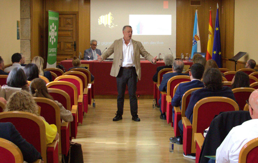 Venancio Salcines comparte en el Galiforum su visión estratégica para Galicia