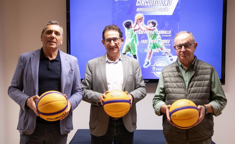 El sábado comienza en Carballo la fase previa del circuito provincial 3x3 de baloncesto