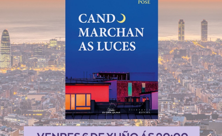 Amalia Branco presenta en Santa Comba o seu libro 'Cando marchan as luces'
