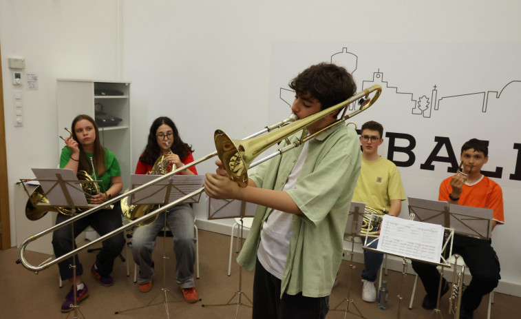 Concierto didáctico del conjunto de metales del Conservatorio carballés
