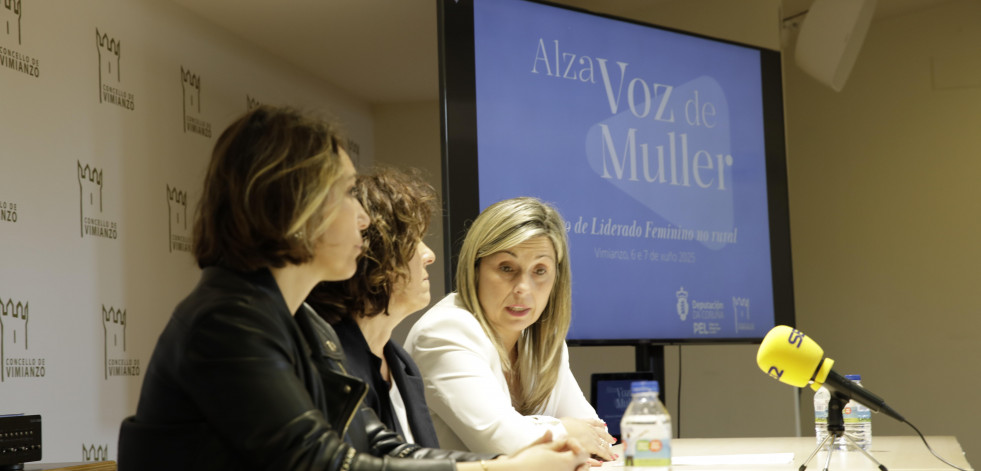 Más de 120 participantes en el foro ‘Alza Voz de Muller’, en Vimianzo