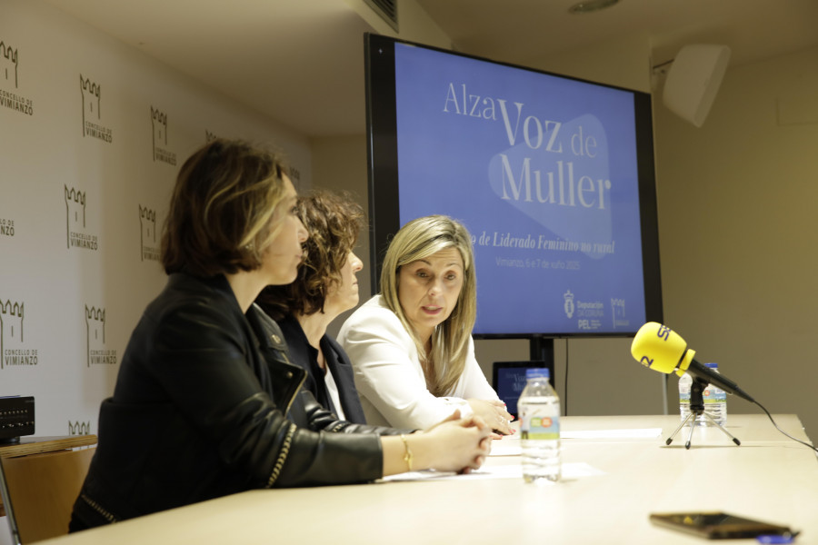 Más de 120 participantes en el foro ‘Alza Voz de Muller’, en Vimianzo