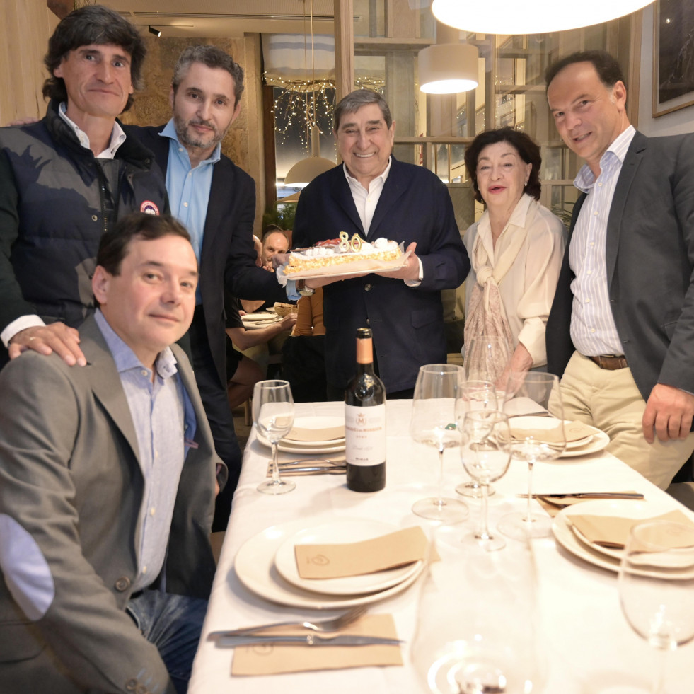 80 años de Lendoiro con fiesta incluida