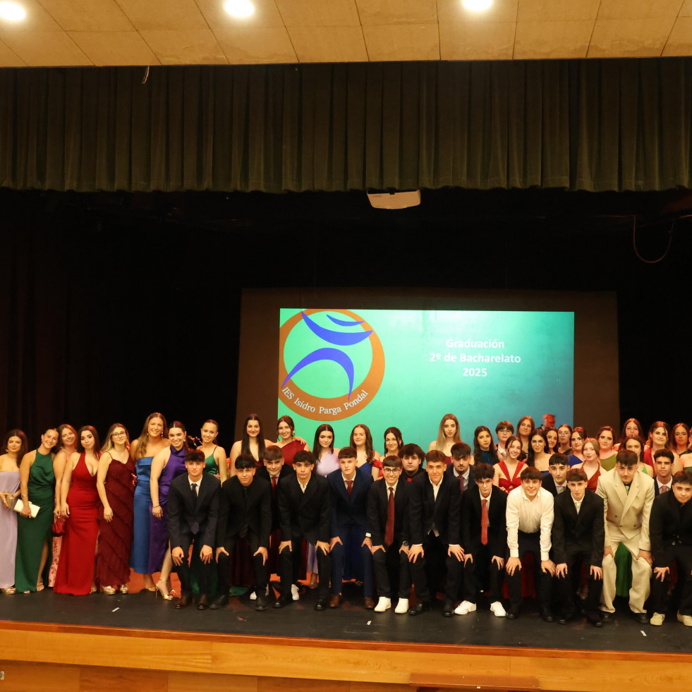Graduaciones el IES Isidro Parga Pondal de Carballo