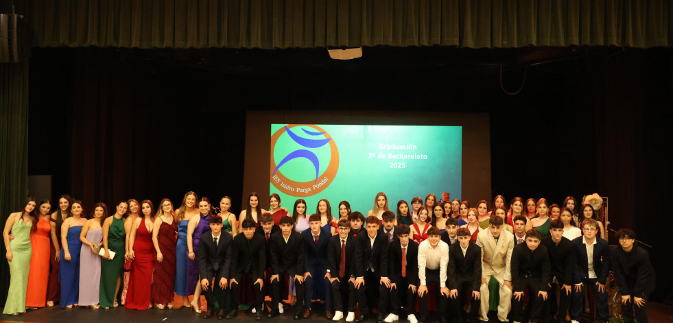 Graduaciones el IES Isidro Parga Pondal de Carballo
