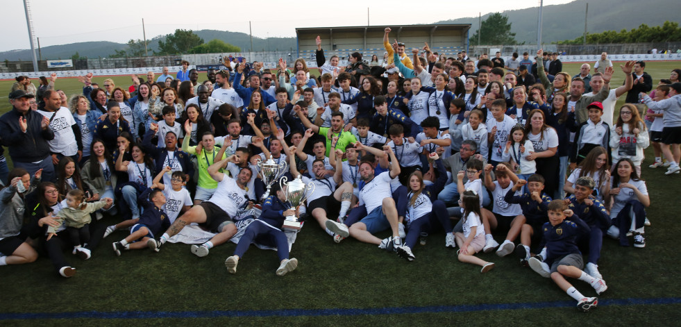 El Dumbría, doble campeón de la Copa da Costa