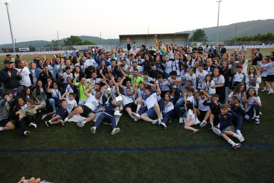 El Dumbría, doble campeón de la Copa da Costa