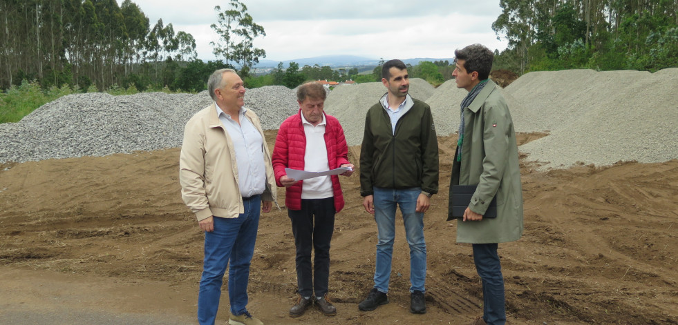 Comienza la renovación integral de la carretera de Santa Margarita de Montemaior hasta A Baiuca