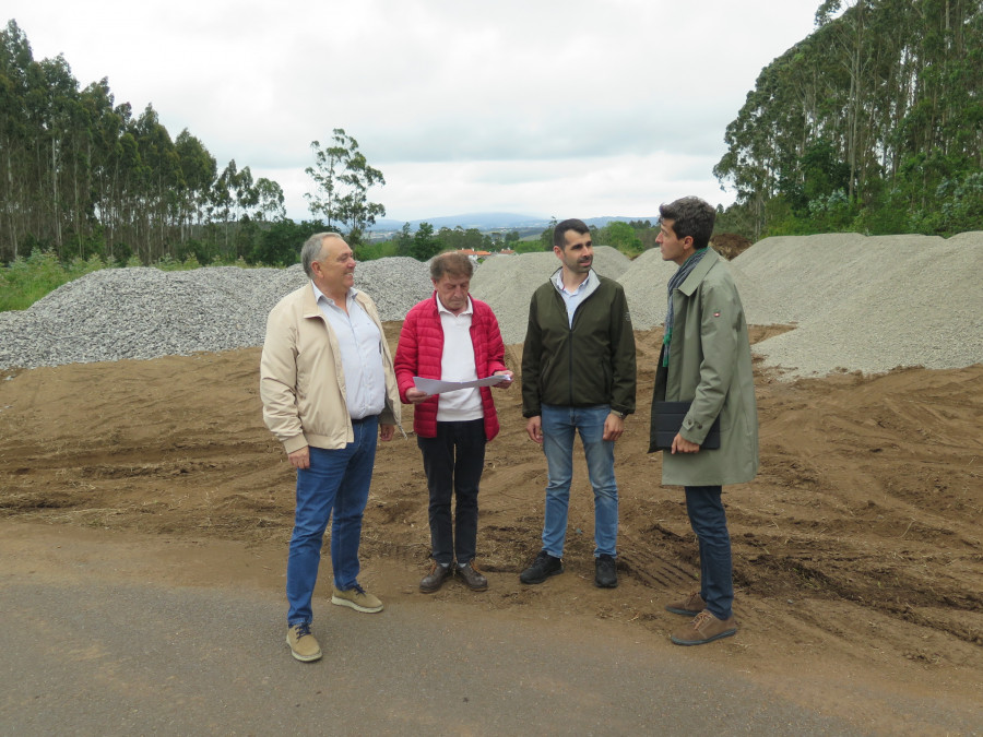 Comienza la renovación integral de la carretera de Santa Margarita de Montemaior hasta A Baiuca