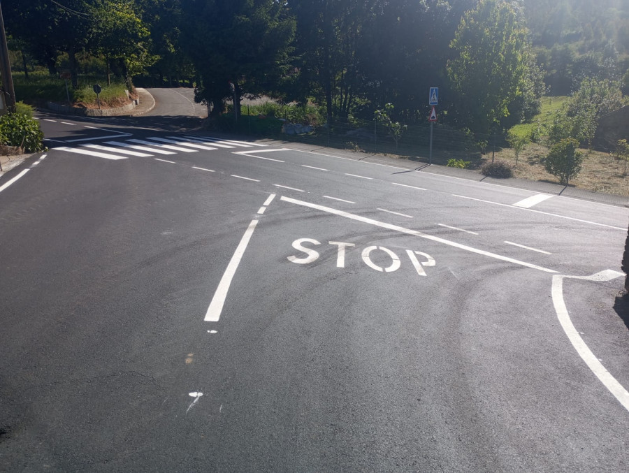Vimianzo concluye las obras de mejora en el viario de Treos a Carnio