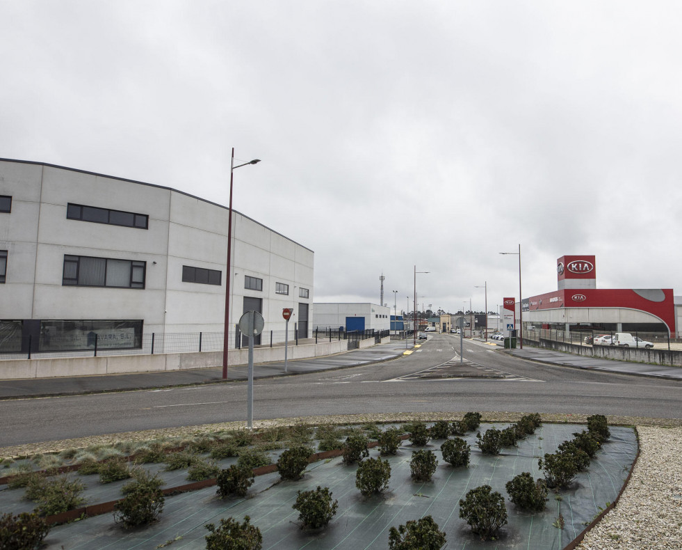 Imagen del parque empresarial de Carballo