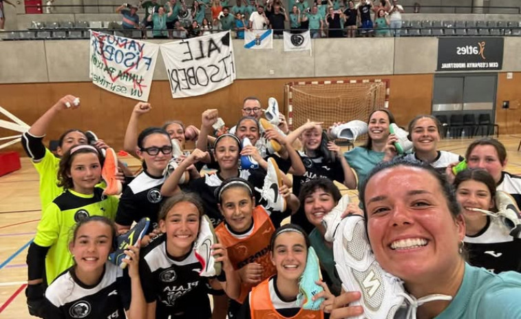 Las alevines del Fisober FSF quieren ser campeonas de España