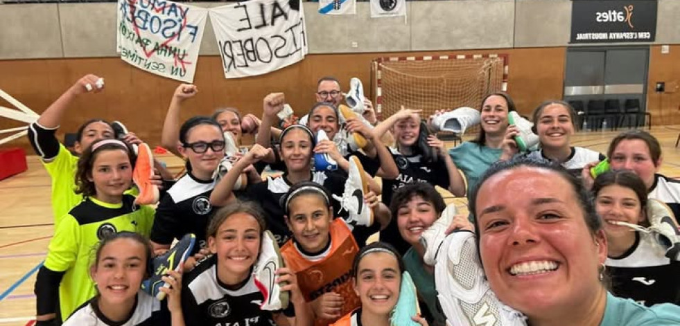 Las alevines del Fisober FSF quieren ser campeonas de España