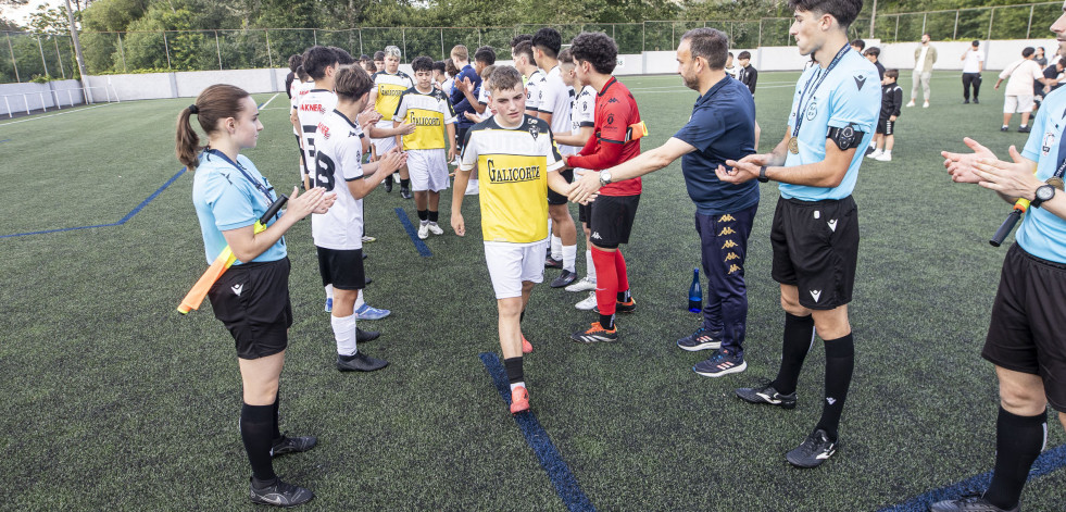 Final de la Copa da Costa cadete que jugaron el Dumbría y el Outes