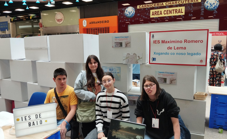 El instituto de Baio, en la Maker Faire de Galicia