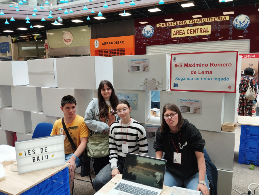 El instituto de Baio, en la Maker Faire de Galicia