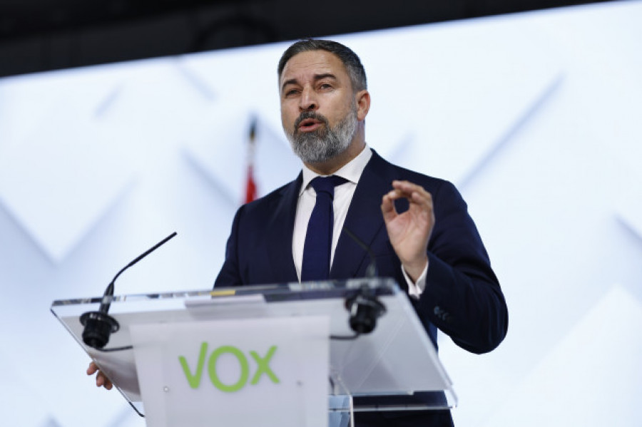 Abascal ofrece sus diputados para una moción de censura encabezada por "quien sea"