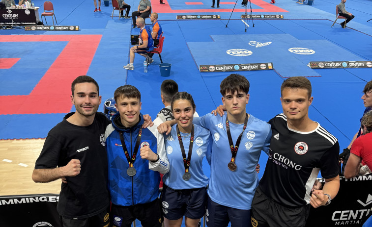 Tres metales para el Club Chong en el Nacional de Kickboxing