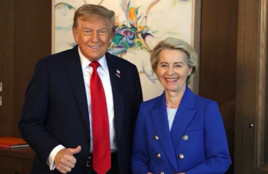 Von der Leyen insiste que las negociaciones con EE.UU. sobre los aranceles están avanzando