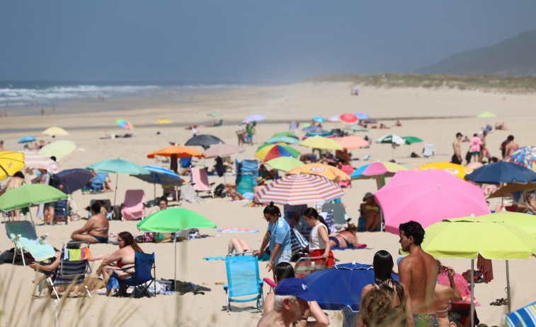 La Costa da Morte se achicharra rozando los 33 grados
