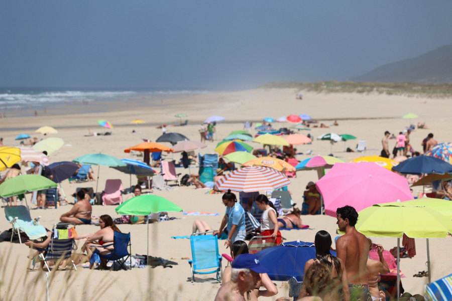 La Costa da Morte se achicharra rozando los 33 grados
