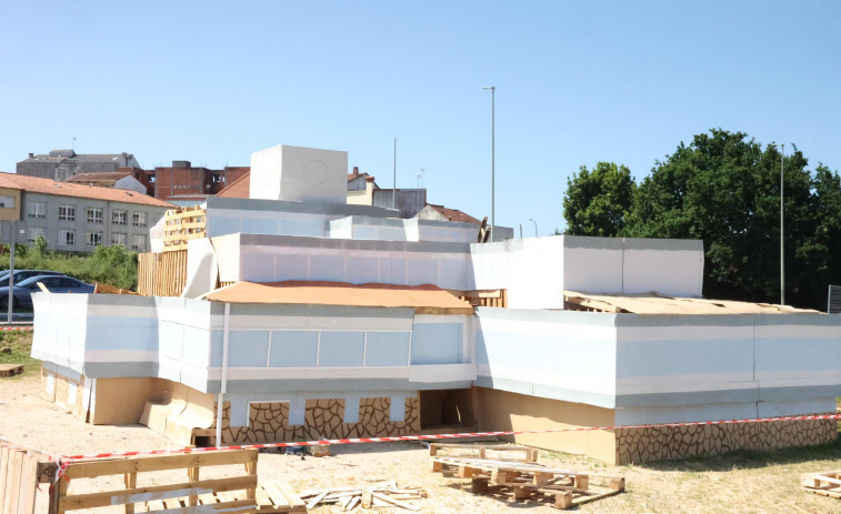 La cachela del San Xoán coge forma