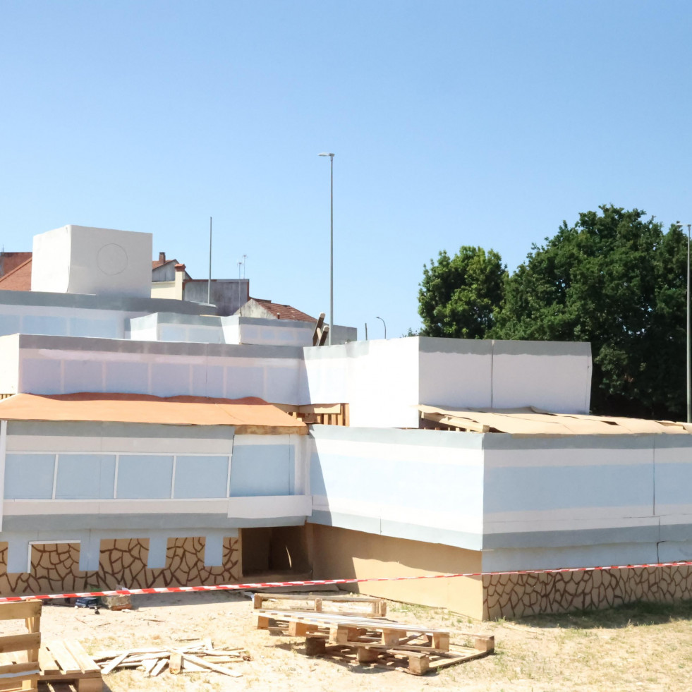 La cachela del San Xoán coge forma