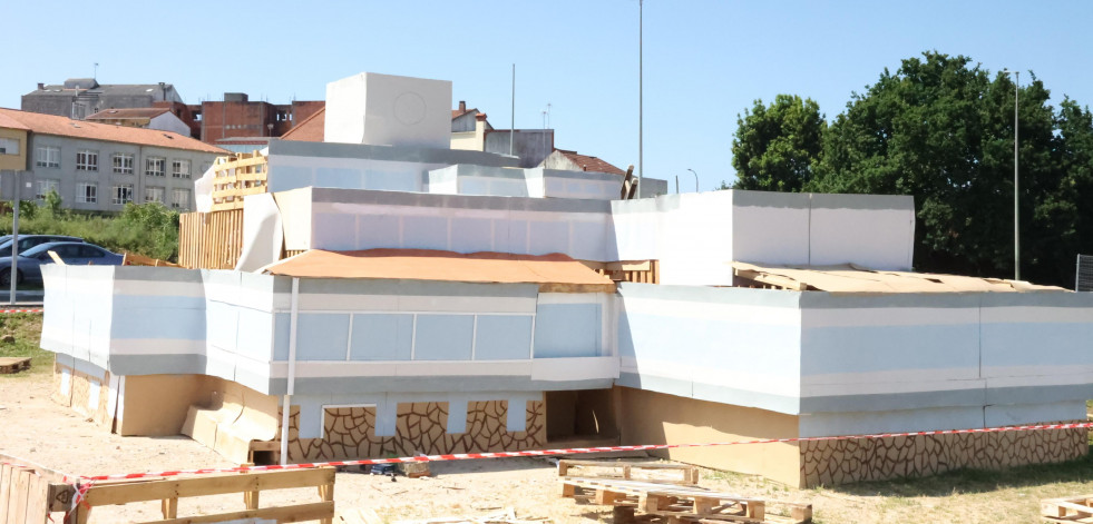 La cachela del San Xoán coge forma