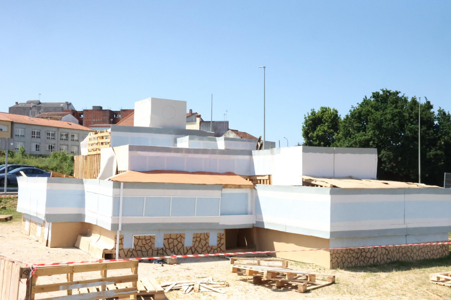 La cachela del San Xoán coge forma