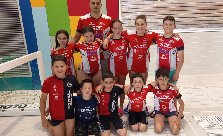 Cinco medallas y un récord del club para la AD Fogar en el Gallego Máster