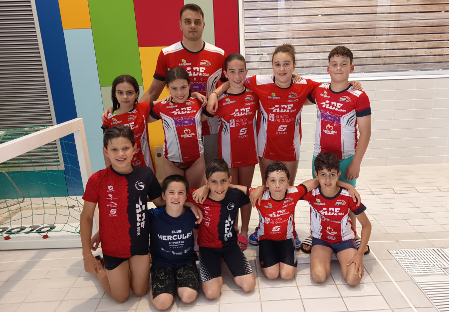 Cinco medallas y un récord del club para la AD Fogar en el Gallego Máster