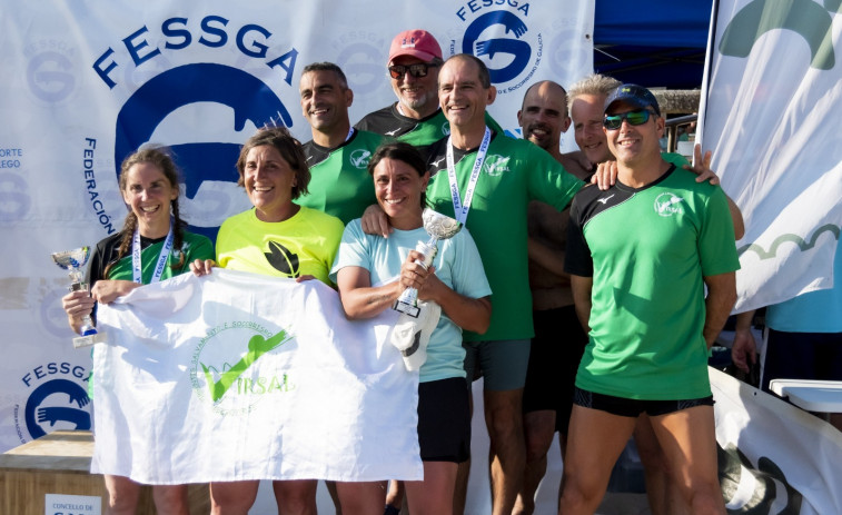 Salvamenteo Acuático Laracha y Virsal brillan en el Campeonato gallego