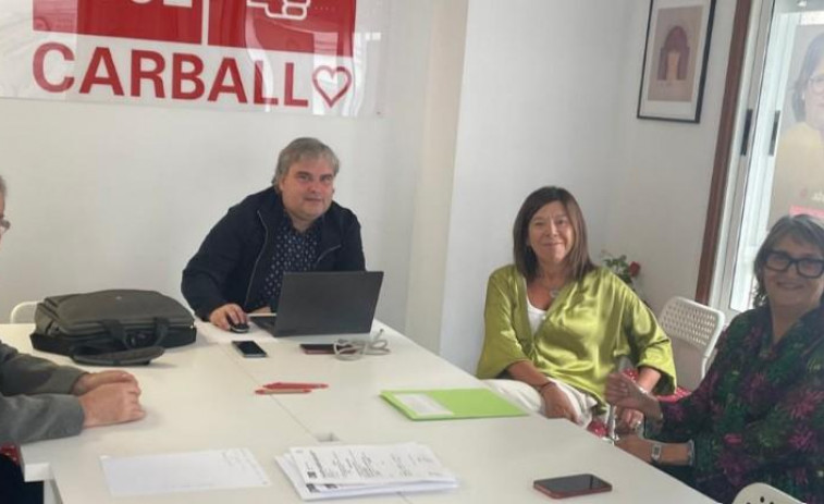El PSOE carballés traslada al Concello demandas de los vecinos del medio rural y de la zona urbana