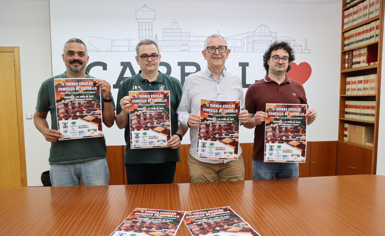 Torneo de ajedrez escolar este sábado en Carballo