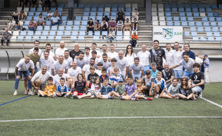 El Sporting Zas celebra su 50ª aniversario con una gran fiesta