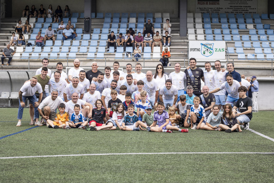 El Sporting Zas celebra su 50ª aniversario con una gran fiesta