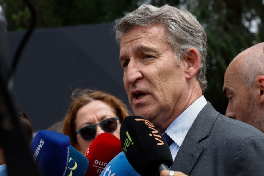 Feijóo dice que Sánchez "no tiene legitimidad" para adoptar un acuerdo sobre el gasto en Defensa