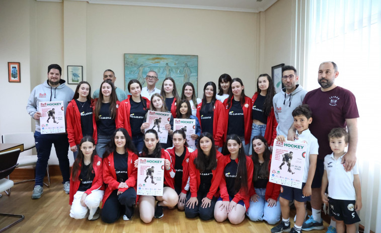 Recepción en el Concello de Carballo a las campeonas gallegas  de ‘Show’