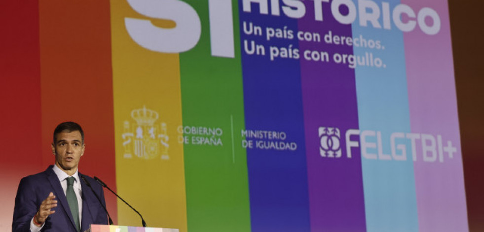 Pedro Sánchez en el vigésimo aniversario del matrimonio igualitario:  “No vamos a permitir que devuelvan a España al armario, al silencio y al miedo”