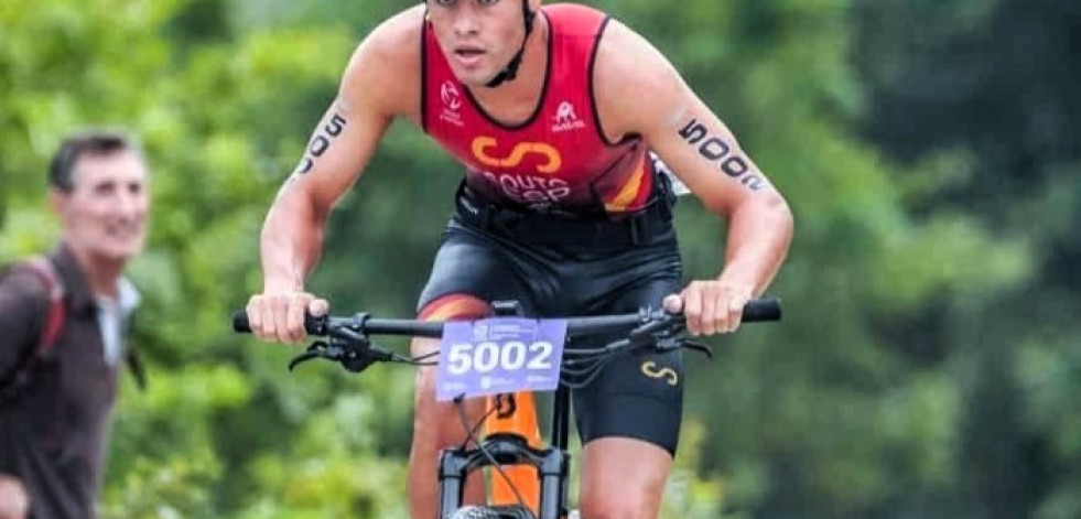 Plata para Hugo Souto representando a España en el Mundial Multisport
