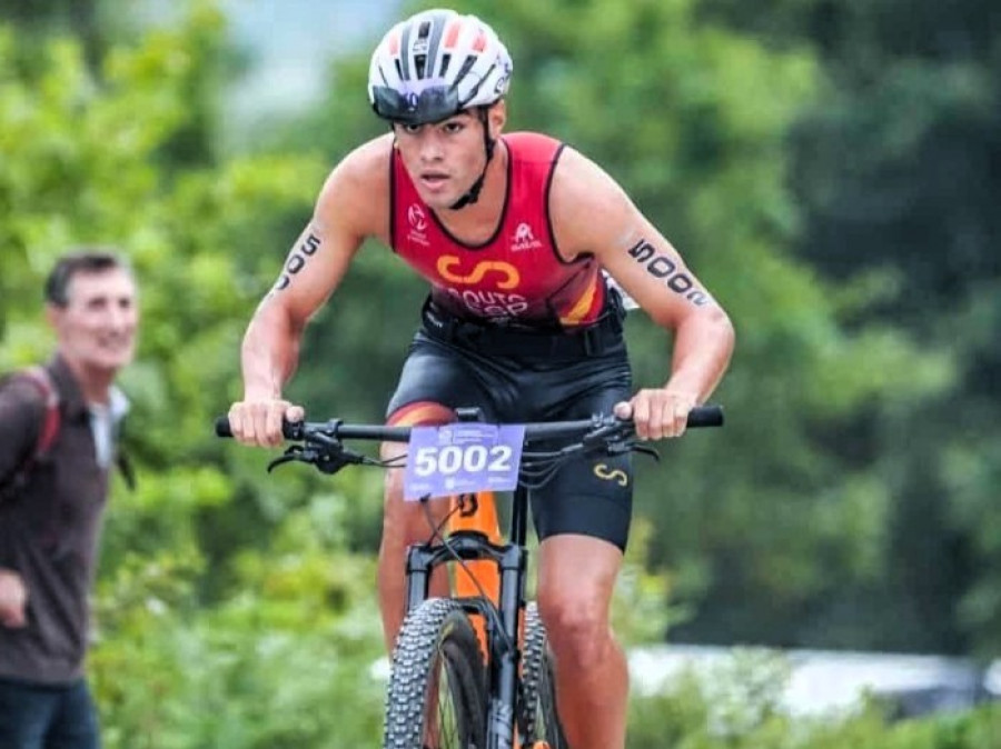 Plata para Hugo Souto representando a España en el Mundial Multisport