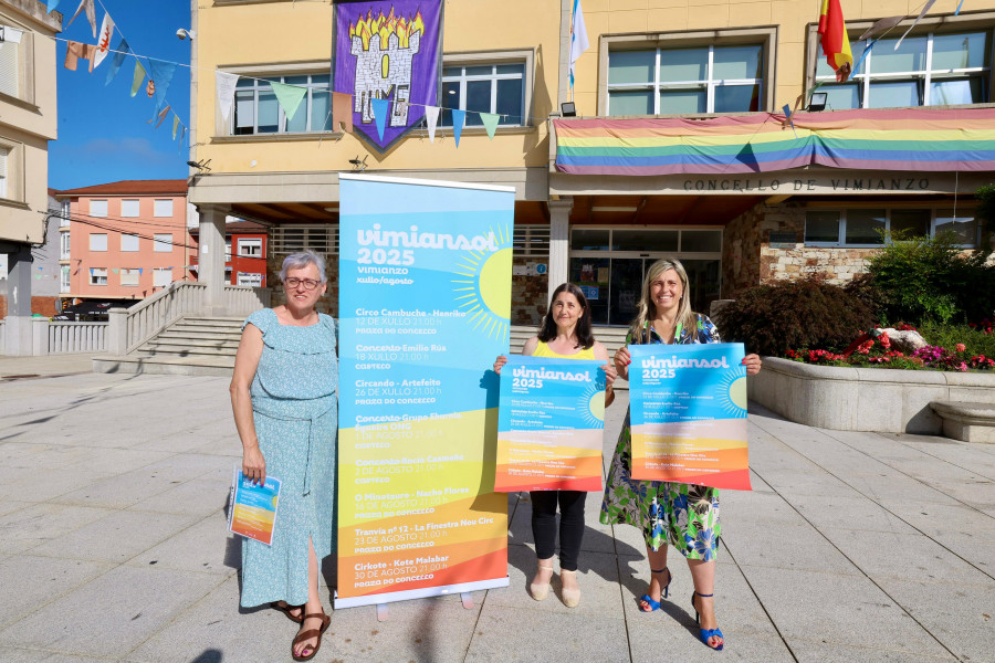 Música, teatro y circo son las principales propuestas del programa cultural de Vimianzo