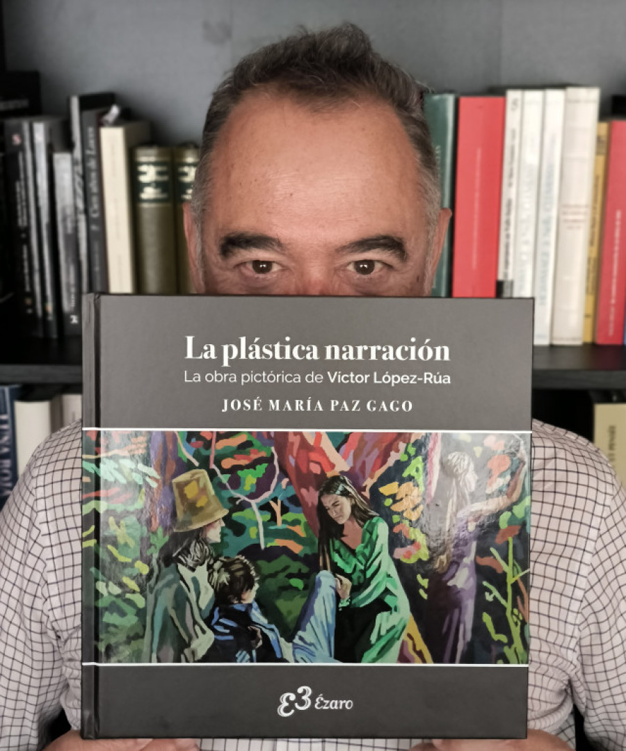 ‘La plástica narración. La obra pictórica de Víctor López-Rúa’, de José Mª Paz Gago, última publicación de Ézaro Ediciones