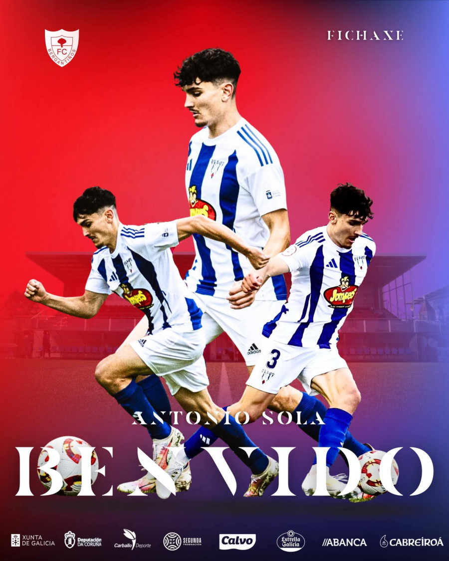 Iago Novo y Antonio Sola, nuevos fichajes del Bergan