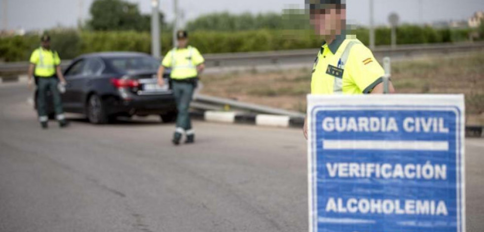 Detenido un camionero que multiplicó por ocho la tasa máxima de alcoholemia