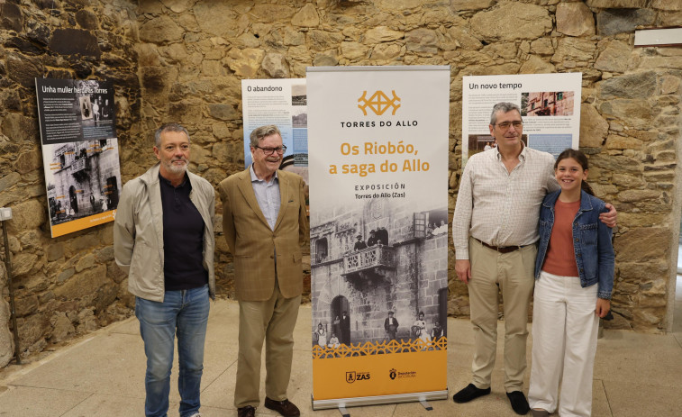 La historia de la familia Rioboo durante 5 siglos, en las Torres do Allo